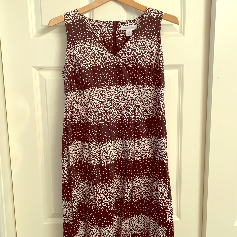 Motherhood Maternity 50’s style Dress